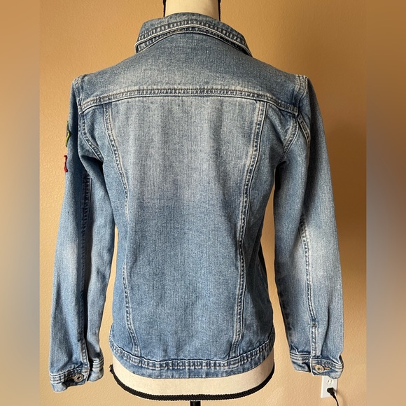GUESS Denim Jacket Blue Girls 14, Fits Adult XS - Picture 7 of 13